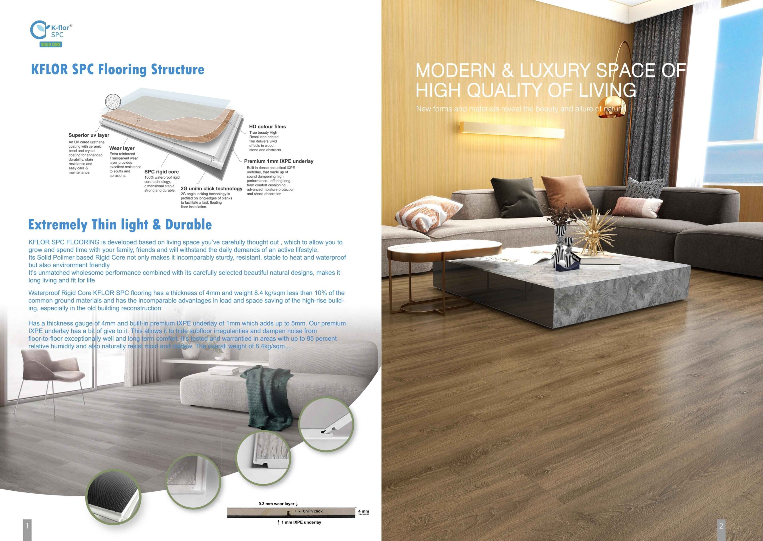KFloor - Lantai SPC 5mm | Harga Termurah - Image 2
